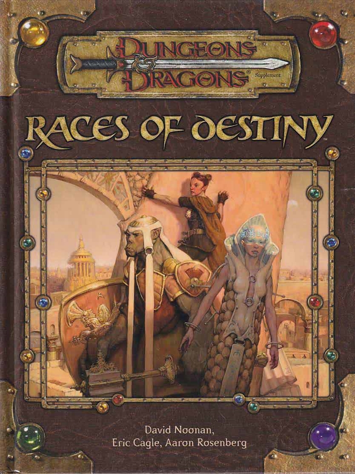D&D 3.5 - Races of Destiny (B Grade) (Genbrug)